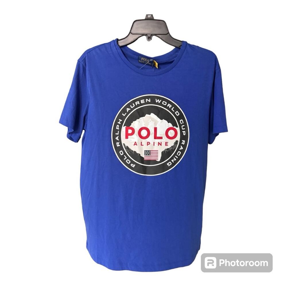 Polo by Ralph Lauren Royal Blue Graphic Short Sleeve Tee